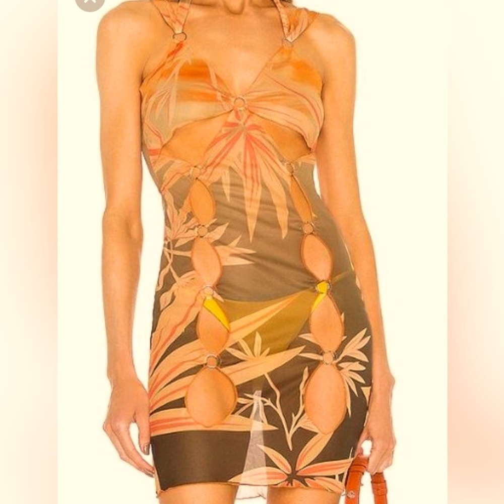 Kim Shui cut out mini dress
